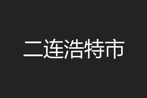 二连浩特市