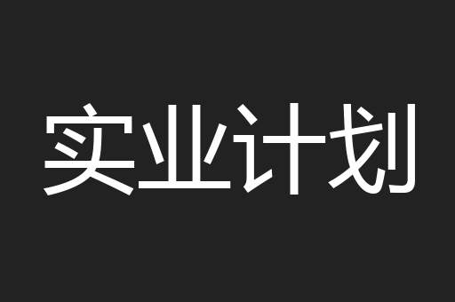 实业计划