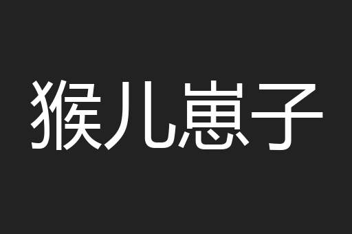 猴儿崽子