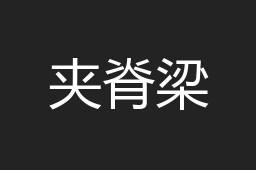 夹脊梁