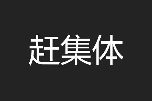 赶集体