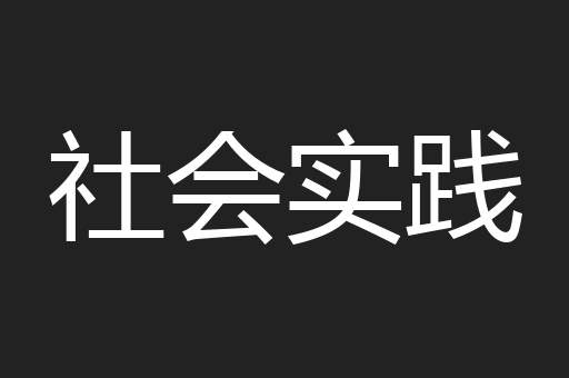 社会实践
