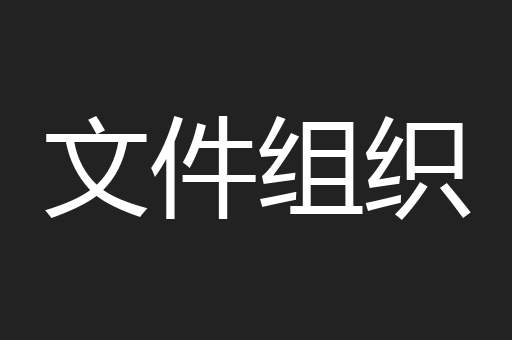 文件组织