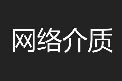 网络介质