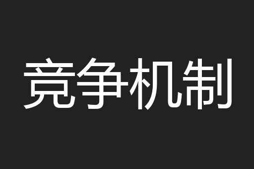 竞争机制