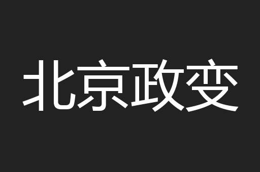 北京政变