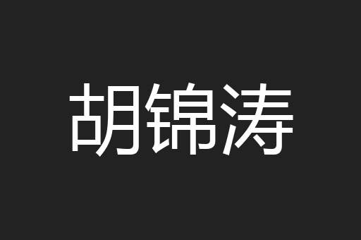 胡锦涛