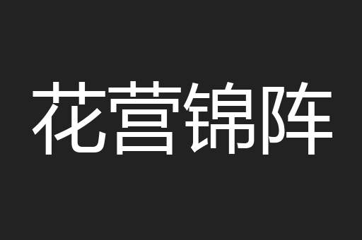 花营锦阵