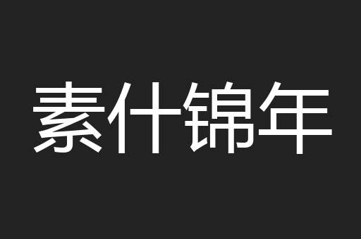素什锦年