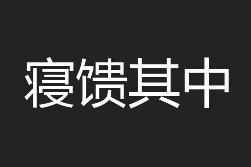 寝馈其中