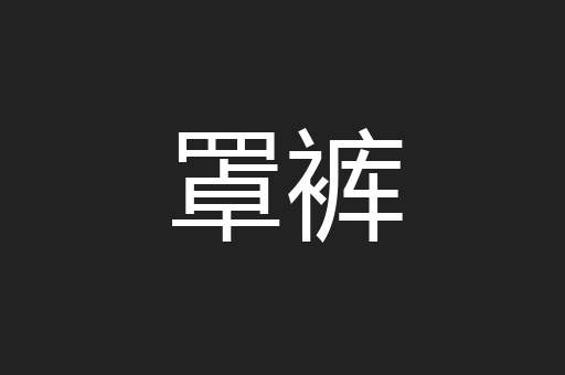 罩裤