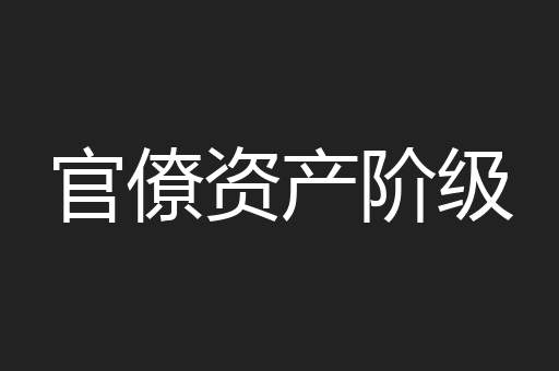 官僚资产阶级