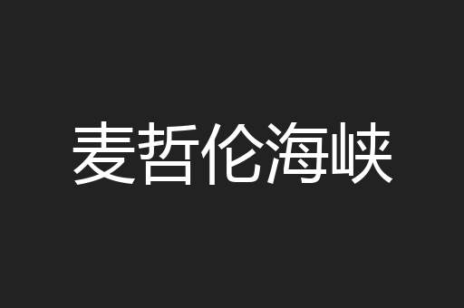 麦哲伦海峡