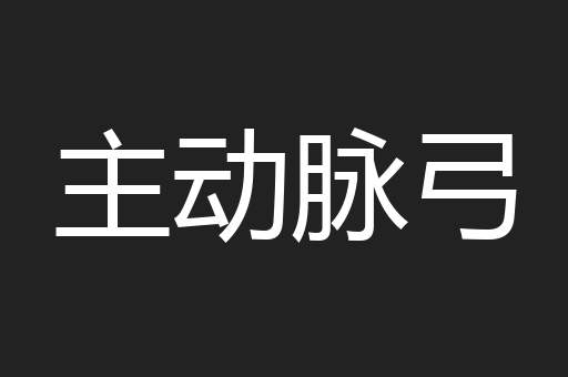 主动脉弓