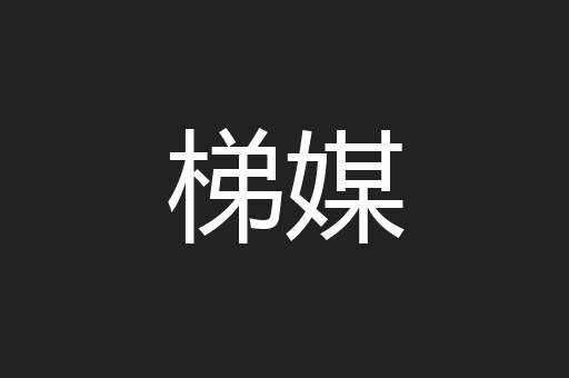 梯媒