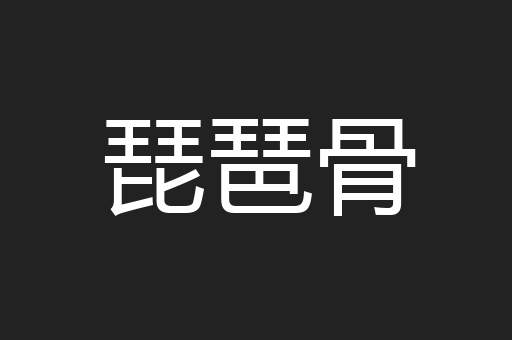琵琶骨