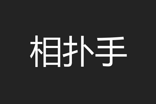 相扑手