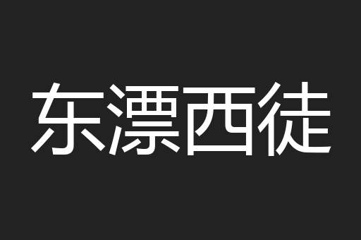 东漂西徒