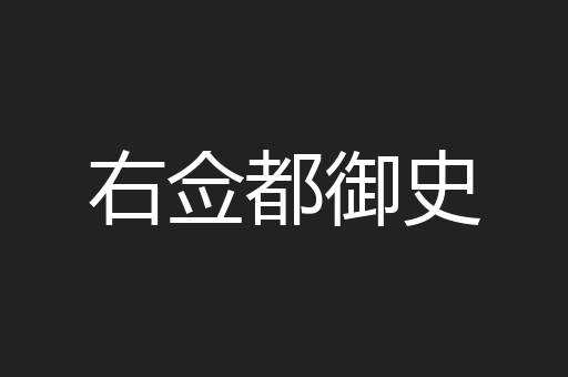 右佥都御史
