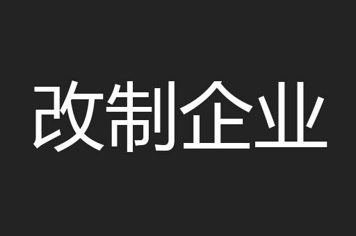 改制企业