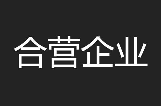 合营企业