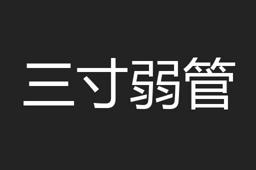 三寸弱管