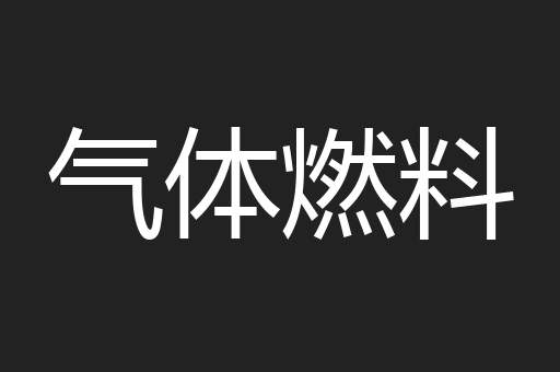 气体燃料
