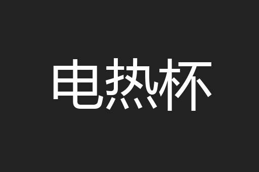 电热杯