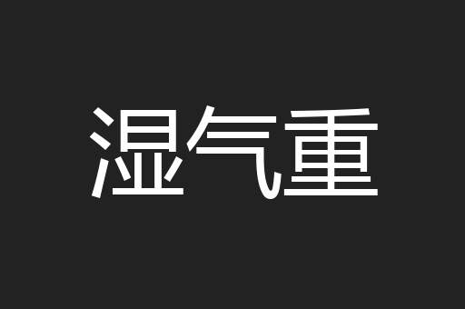 湿气重