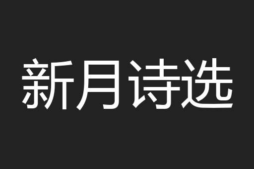 新月诗选