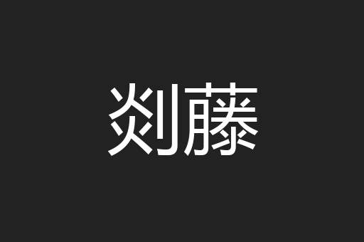 剡藤