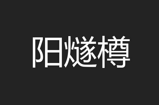 阳燧樽