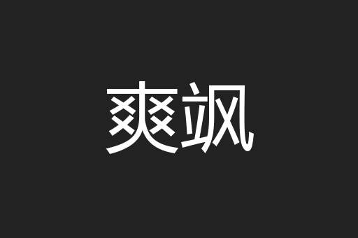 爽飒