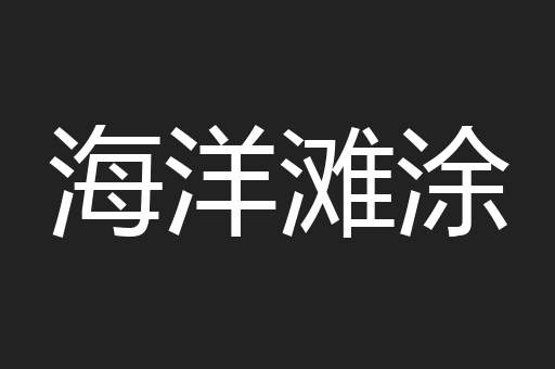 海洋滩涂
