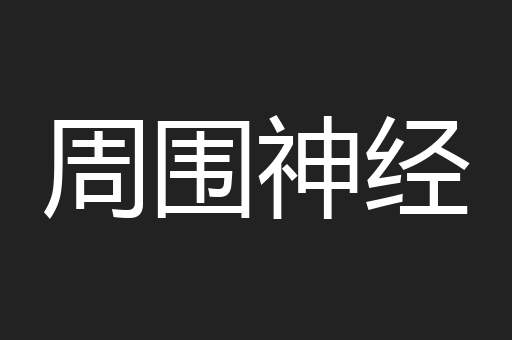 周围神经