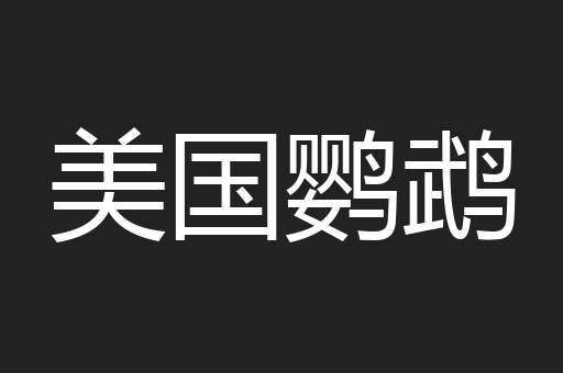 美国鹦鹉