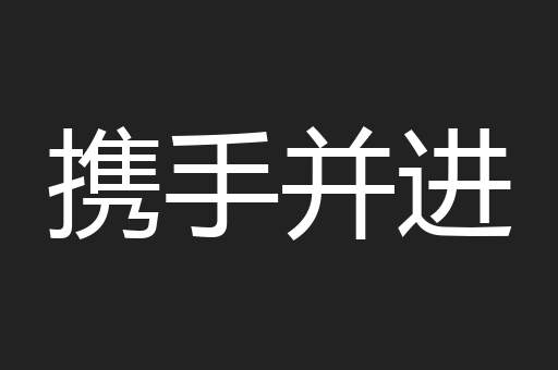 携手并进