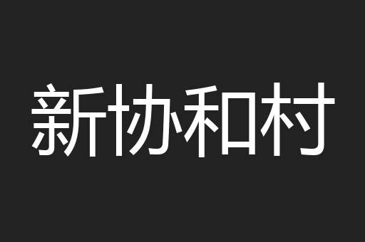 新协和村
