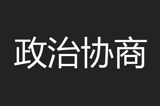 政治协商