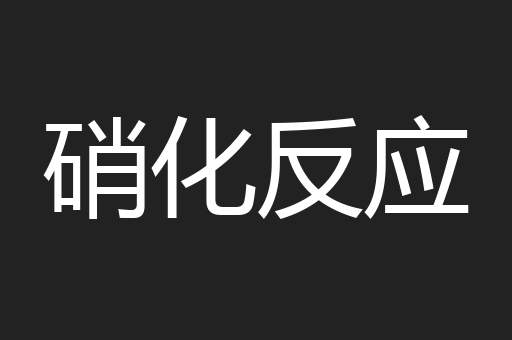 硝化反应