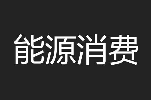 能源消费