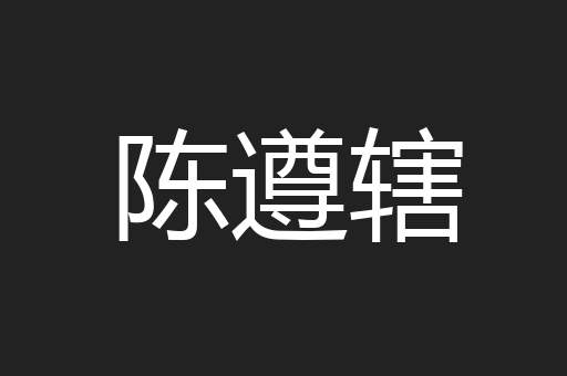 陈遵辖