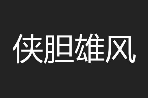 侠胆雄风