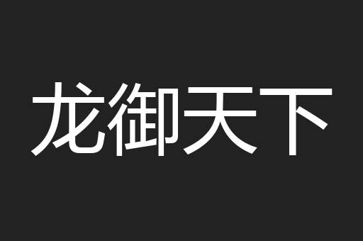 龙御天下