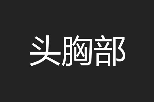 头胸部