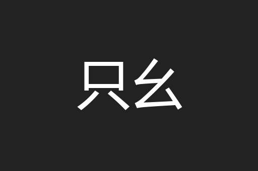 只幺