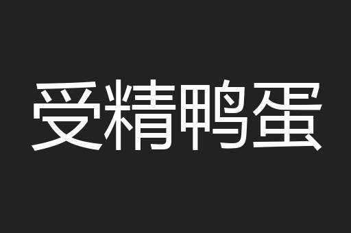 受精鸭蛋