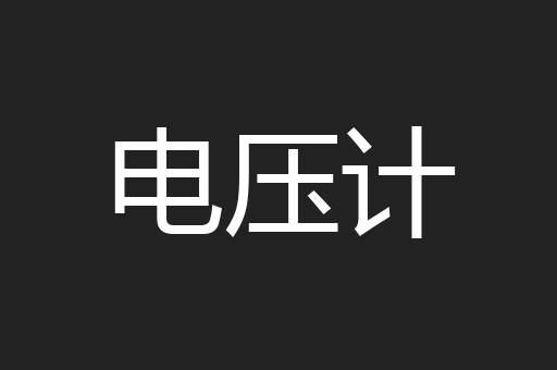 电压计