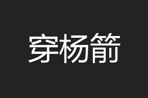 穿杨箭