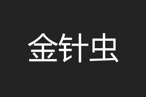金针虫